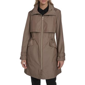 Cole Haan Water Resistant Packable Jacket in Champagne at Nordstrom, Size X-Large
