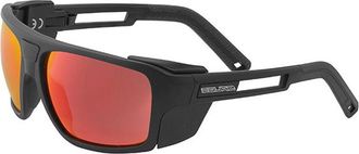Salice 852 RW NERO/RW ROSSO Mens Sunglasses Black Size 63