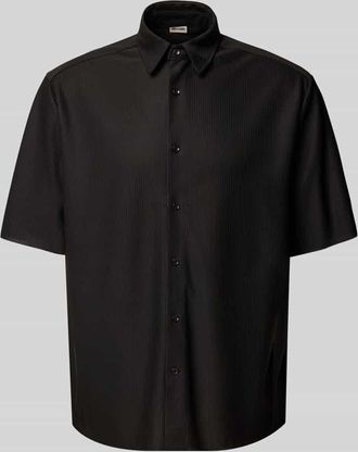 Only & Sons Relaxed Fit Freizeithemd mit 1/2-Arm Modell BOYY in Black, Gr&ouml;&szlig;e XL