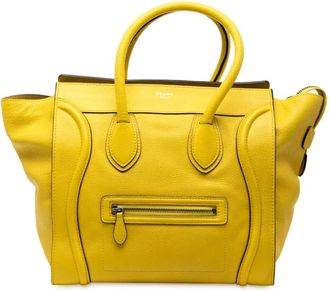 Celine Borsa tote mini in pelle di vitello 2012 - Giallo
