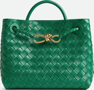 Bottega Veneta Small Andiamo - Green - Woman - 100% Lambskin