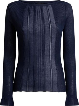 Etro Maglione con effetto jacquard - Blu