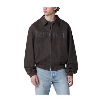Represent Roscoe Bomber - male - REPRESENT - Bomber Jackets - Brown - XL - Jackets