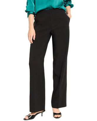 Nic+Zoe NIC+ZOE Lenox Wide Leg Sleek Stretch Tuxedo Pant
