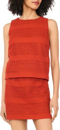 1.State Mesh Crewneck Tank in Rooibos Tea at Nordstrom Rack, Size X-Large
