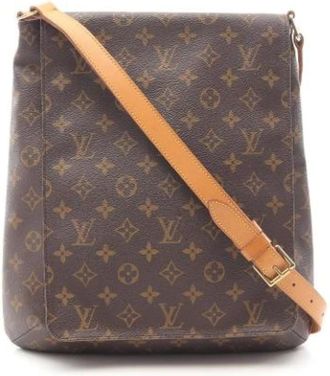 Louis Vuitton Pre-owned Cross Body Bags, female, Brown, Size: ONE SIZE Pre-owned Canvas louis-vuitton-bags