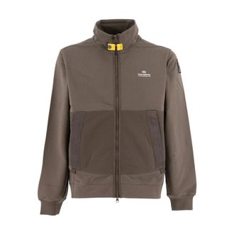 Parajumpers Zip-throughs, male, Green, Size: XL Thurn Sweatshirt
