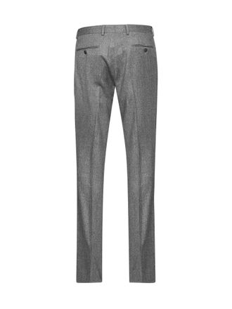 Ermenegildo Zegna Wool Techmerino Trousers - Gray