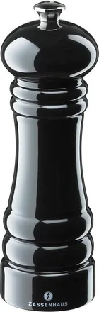 Zassenhaus Molinillo De Sal Zassenhaus Berlin 18 Cm Negro Brillante