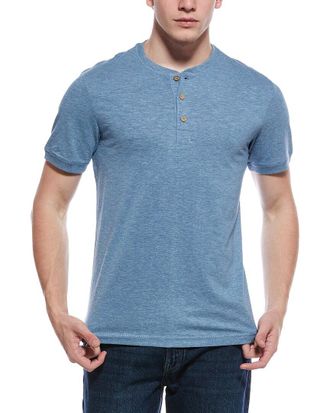 Weatherproof Vintage Weatherproof Vintage Sueded Jersey Henley T-Shirt