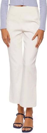 Jonathan Simkhai Evie Cropped Pants In Ivory