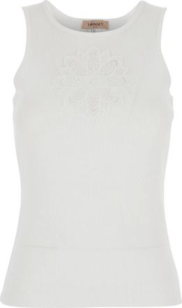 Twinset Mujer, Camisetas, Blanco, Talla: M