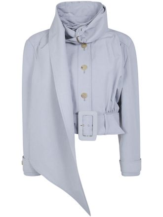 Chlo&eacute; Giacca Cropped Storm Grey