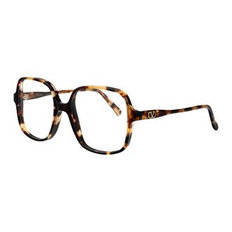 Valentino Garavani Glasses, female, Brown, Size: 53 MM Vg0021O Optical Frame