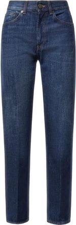 Dondup Pantalone Dafne - Dames - Slim Fit Jeans - Blauw - W30 - Katoen - Jeans