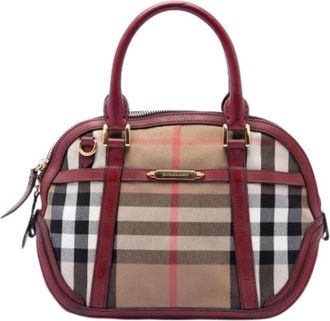 Burberry Pre-owned Bridle Orchard - Dames - Vintage Handtas - Bruin - ONE Size - Leer - Vintage
