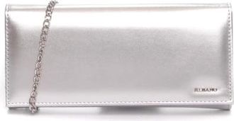 Albano Pochette A1018 - Dames - Clutches - Grijs - ONE Size - Leer - Tassen