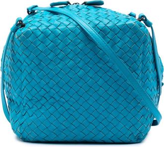 Bottega Veneta Pre-owned Bottega Veneta Nappa Intrecciato Cube Crossbody Ladies 1SJUFKNYIVOFNYP5