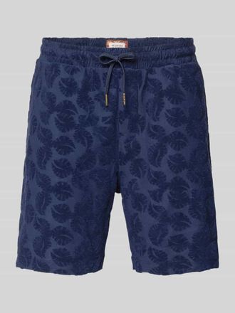 Scotch & Soda Relaxed Fit Shorts aus Frottee mit Ges&auml;&szlig;tasche in Marine, Gr&ouml;&szlig;e XXL