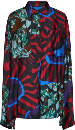 Dries Van Noten Donna, Camicette, Multicolore, S, new