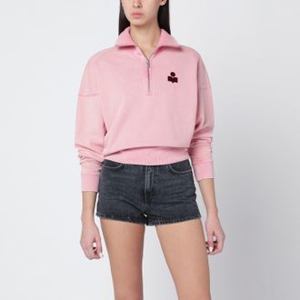 Isabel Marant Pink Ross Cotton Sweatshirt