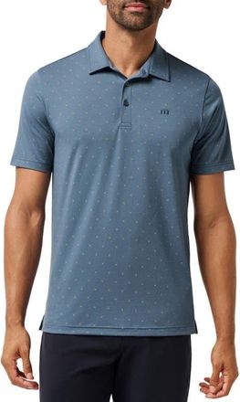 Travis Mathew Performance Jersey Polo in Bering Sea at Nordstrom, Size Xx-Large