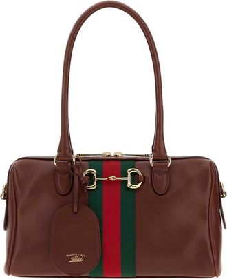 Gucci Brown Borsetto Medium Shoulder Bag