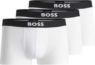 HUGO BOSS Herenondergoed (set van 3) (Wit)