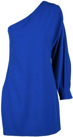 Access Fashion Access Fashion, Kleedjes, Dames, Blauw, S, Polyester, Chique Korte Jurk