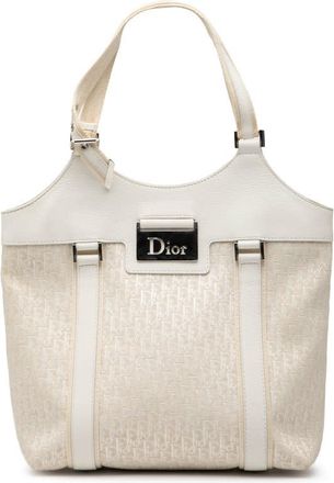 Dior Pre-owned Dior Diorissimo Trotter Canvas Street Chic Tote Ladies 05-BO-0066
