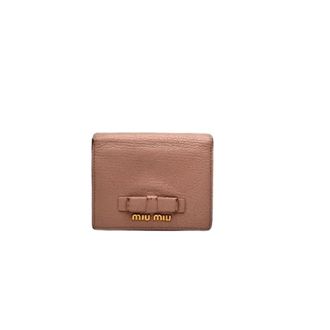 Miu Miu Pre-owned Leather Wallet - Dames - Vintage Accessoires - Roze - ONE Size - Leer - Vintage