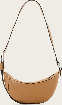 AllSaints Leather Luna Slouchy Leather Crossbody Bag, Size: One Size
