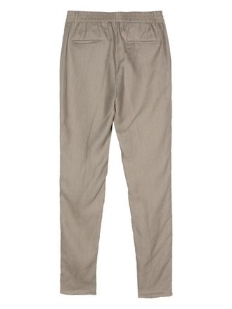 PESERICO Linen Tailored Trousers - Sage