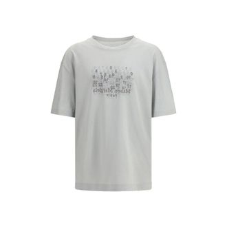 Maison Margiela Grijze Katoenen T-Shirt