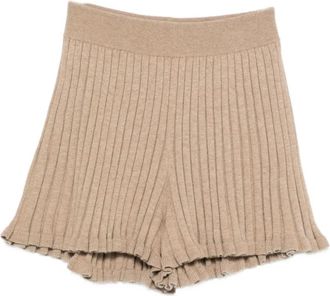 Lisa Yang Mujer, Pantalones cortos, Beige, Talla: XS