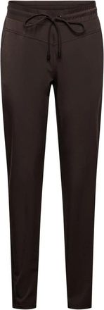 &Co Woman Penny Travel Broek - Dames - Slim Fit Broeken - Bruin - S - Broeken