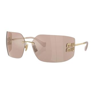 Miu Miu Accessoires, Dames, Grijs, ONE Size, 54Ys Sole Zonnebrillen