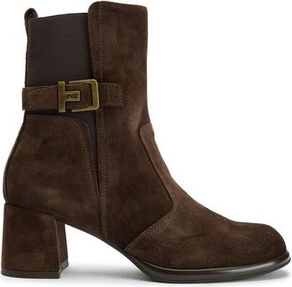 Nero Giardini Womens Nerogiardini Romana Boots - Brown Suede - Size UK 4