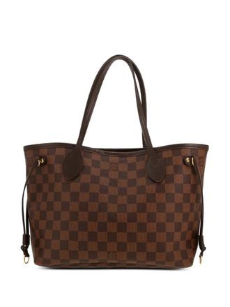 Louis Vuitton Borsa tote Neverfull Damier 2013 - Marrone