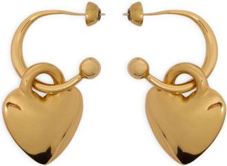 Patou Orecchini a cerchio Heart piccoli - Oro