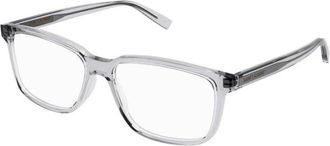 Saint Laurent Optical Frame - Heren - Brillen - Grijs - 56 MM - Accessoires