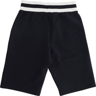 Emporio Armani Boys Kids Shorts Blue Cotton-Blend