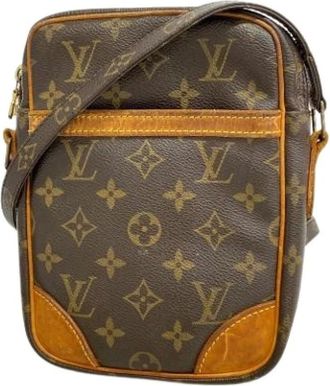 Louis Vuitton Pre-owned Cross Body Bags, female, Brown, Size: ONE SIZE Pre-owned Danube Shoulder Bag