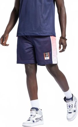 Reebok Iverson Pull-On Basketball Shorts In Vector Navy