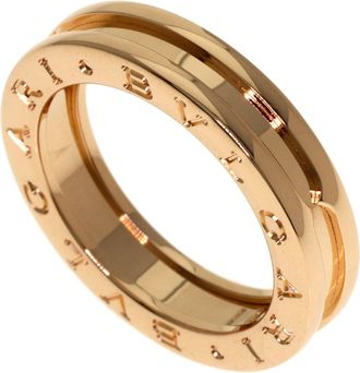 Bulgari Pink Gold (18K) Band Ring (Pre-Owned)