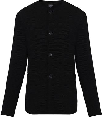 Giorgio Armani Giacca monopetto - Nero