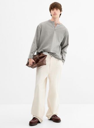 Djab Mens Stretch recycled cotton chinos Camden fit - Baggy