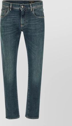 Dolce & Gabbana slim fit jeans belt loops back pocket