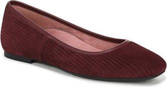 Vionic Orinda Ballet Flat in Cherry Jubilee at Nordstrom, Size 9.5