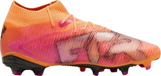 Puma Heren Future 8 Pro Stevige Grond Voetbalschoenen (Rood)